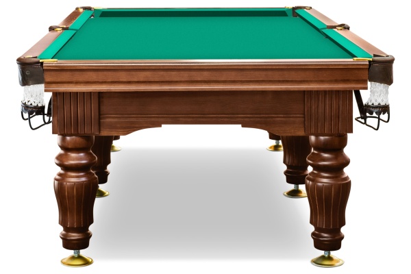 Стол / пирамида "Ильмень" (10 футов, 6 ног, 30мм камень) борта ясень