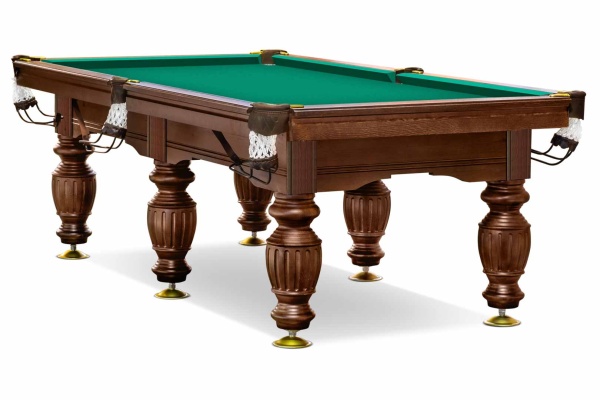 Стол / пирамида "Свирь" (10 футов, 6 ног, 30мм камень) борта ясень