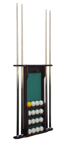 Киевница настенная универсальная из ясеня (цвет махагон, 85 х 63 х 9 см)