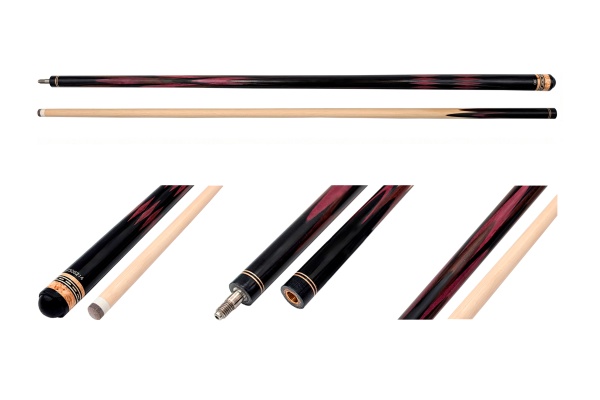 Кий / пирамида 2-pc "Vantex Крокус" (черный граб, граб) корона